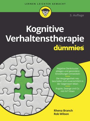 cover image of Kognitive Verhaltenstherapie f&uuml;r Dummies